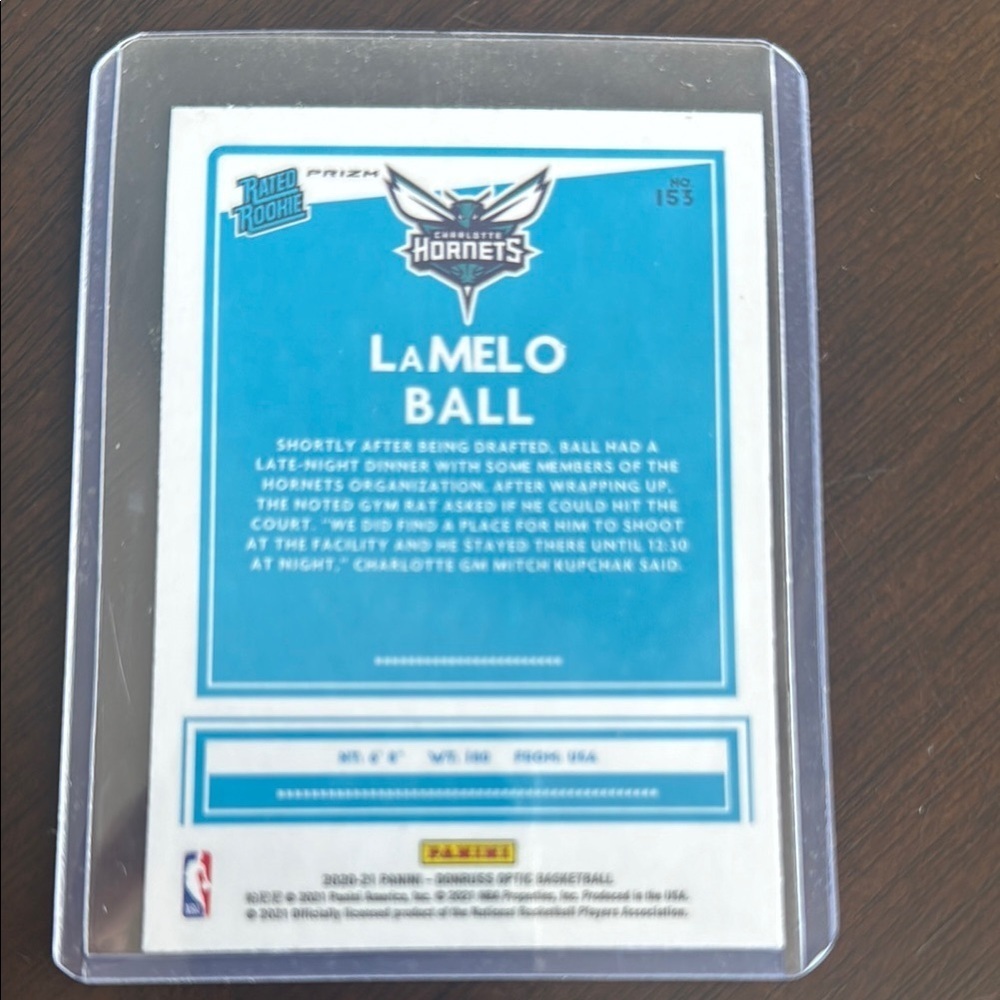 LaMelo Ball Rated Rookie Basketball Card - Picture 2 of 2
